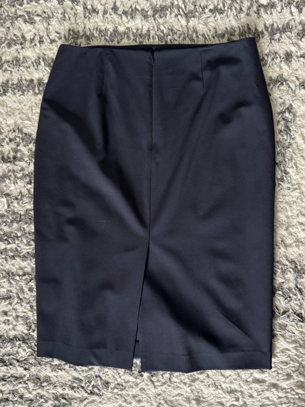 Classic Theory Nocturne Navy Pencil Skirt - Women's Professional Wear - Picture 6 of 6